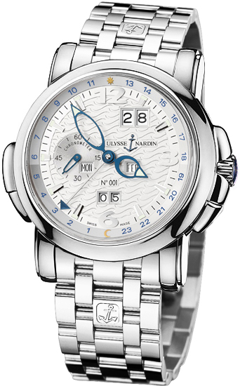 Ulysse Nardin 320-60-8/60 GMT +/- Perpetual 42mm replica watch